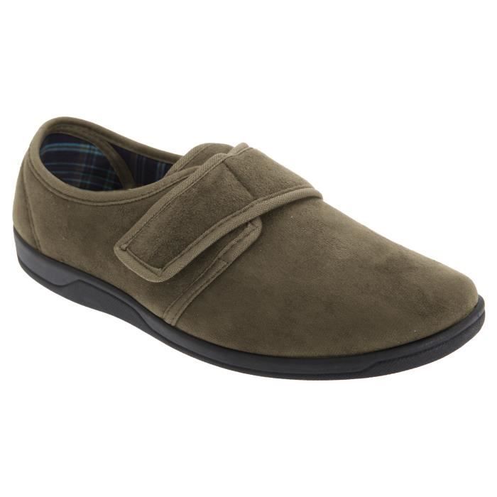 Chaussons scratch personne âgée homme clearance
