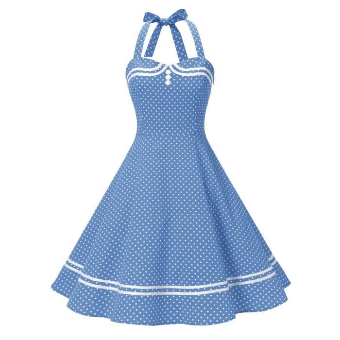 robe rockabilly courte