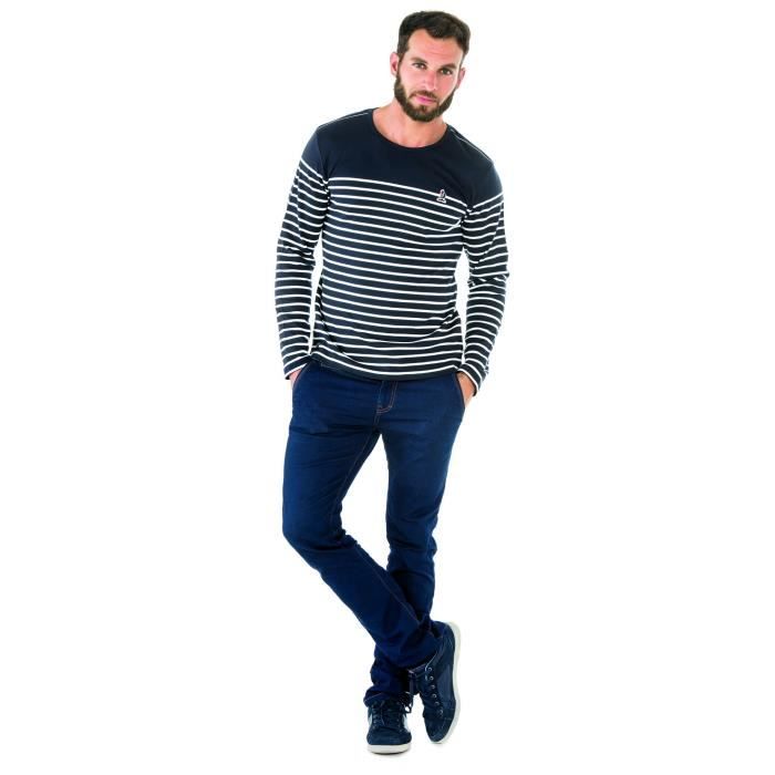Mabord Raye Marine T Shirt Manches Longues Homme Terre De Marins Multicolor 3xl Multicolor Achat Vente T Shirt Soldes Des Le 8 Janvier Cdiscount