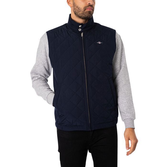 Doudoune sans manches Gant Quilted Windcheater - evening blue - L