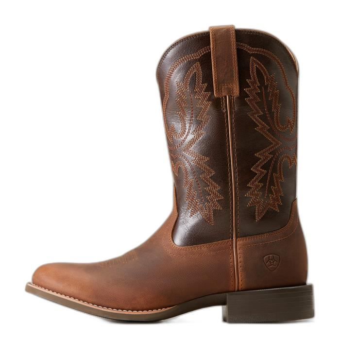 Bottes western en cuir Ariat Sport Strttn Srl Crnch Bottes western en cuir Ariat Sport Strttn Srl Crnch