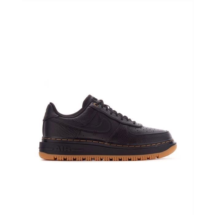 Nike Baskets pour homme - NIKE - Peau - Noir / gomme