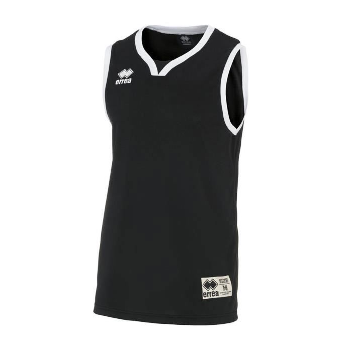 Débardeur junior Errea California - Maillot sans manche - Multisport - Garçon - Noir/blanc