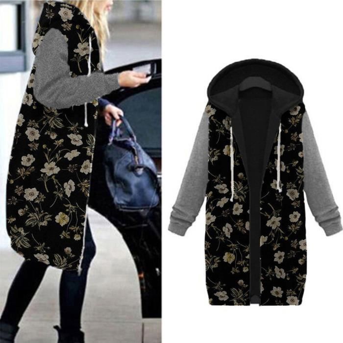 Sweat best sale gilet femme