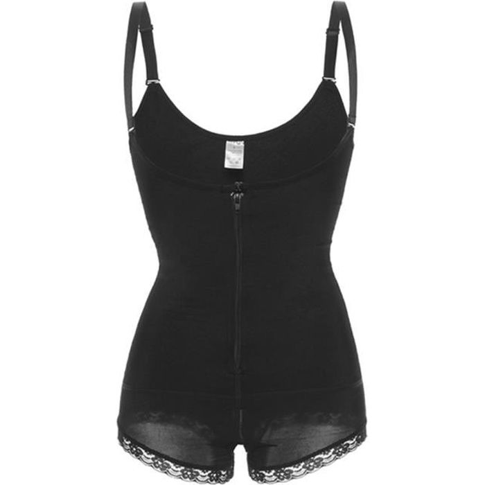 Body Gainant Femme Invisible - Ventre Plat Et Effet Culotte Remontante - Tissu Stretch Nylon/spandex - Ouverture à L'entrejambe Pratique