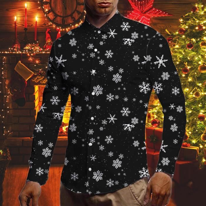 Chemise homme de noel clearance