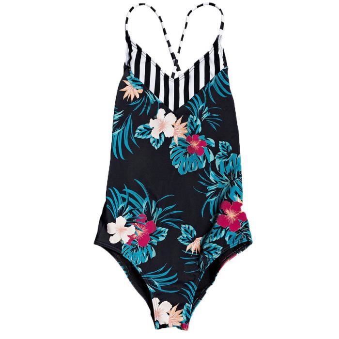 Rx Snki Maillot Bain 1P Fille ROXY Taille 14 ans Couleur NOIR