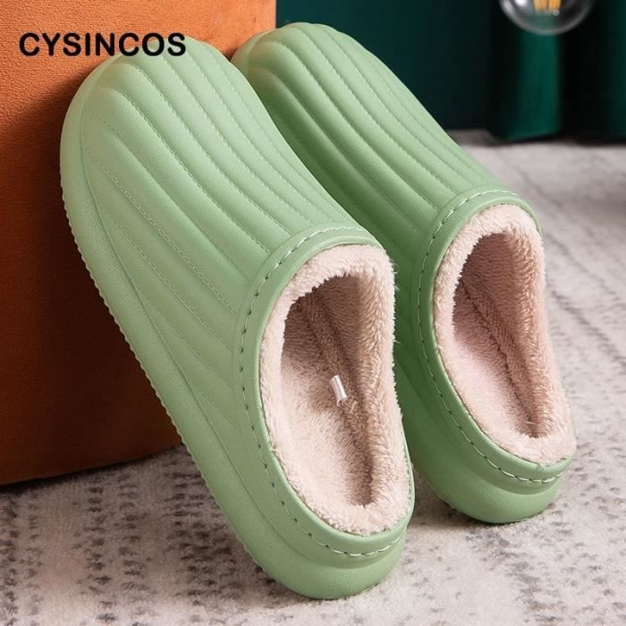 Chaussons Dragon Mignon – Pantoufles Antidérapantes Unisexe, Peluche Douce, Tailles M Et L
