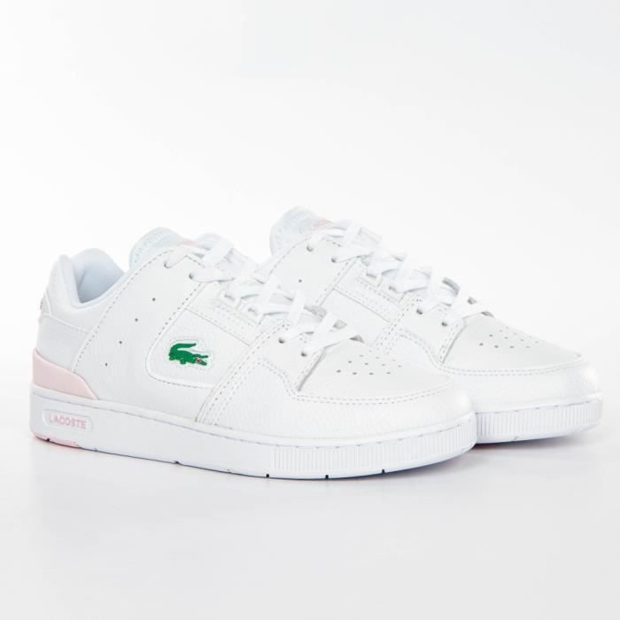 lacoste basket rose