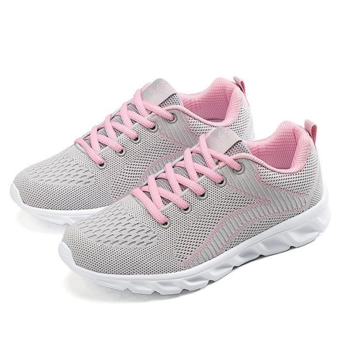 Baskets De Sport Légères Pour Femme – Confortables, Respirantes – Pour Marche, Running, Loisirs