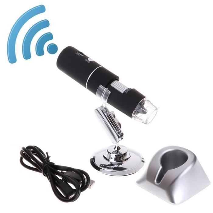 Caméra loupe portable 1080P WIFI Digital Microscope 1000x pour Android