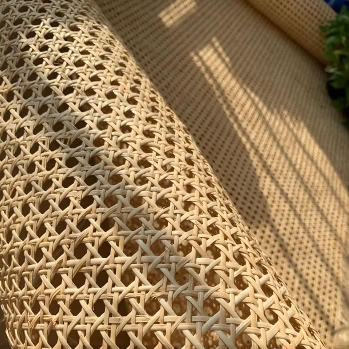 Sangle Cannage Rotin Rouleau, 1m x 0,4m Sangle Rotin Ouverte Tissée
