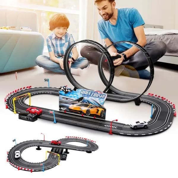 Circuit de voiture en bois 2025