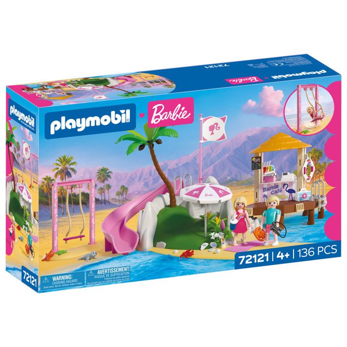 Playmobil Barbie 72121 Barbie Café de plage - vue 2