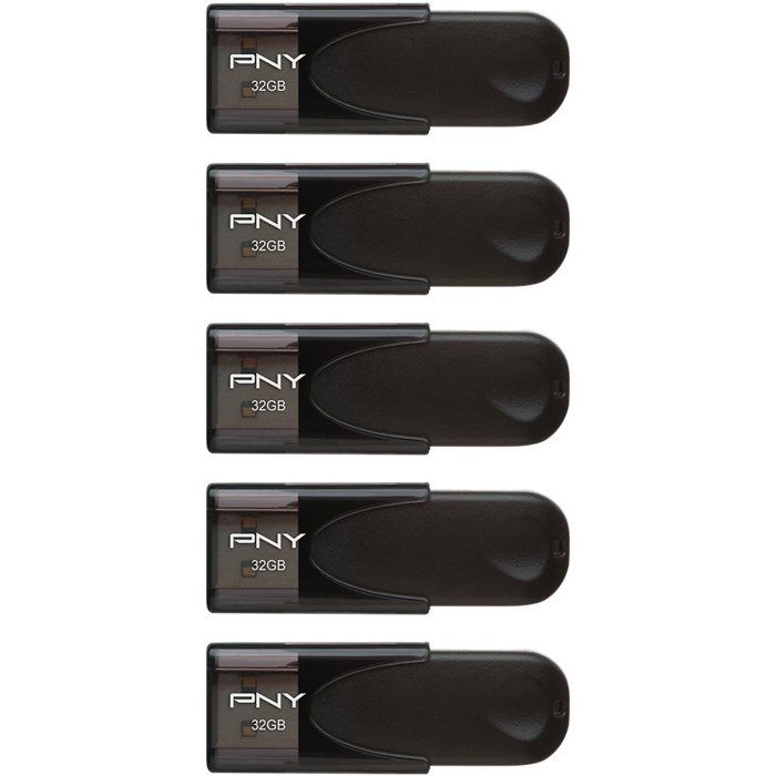 Pack de 5 Clés USB 2.0 PNY Attaché 4 - vue 2