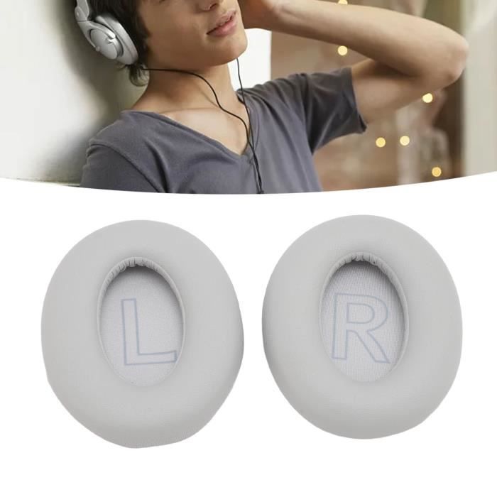 Coussinets De Rechange Pour Anker Soundcore Space Q45 Casque - Tissu En Soie De Glace - Gel De Reoidissement | Rakuten