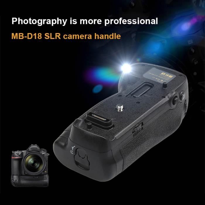 Poignée Batterie Cellonic Compatible Nikon MB-D14 – Grip Pour Photo Verticale, Allonge L’autonomie, Avec Commandes Additionnelles