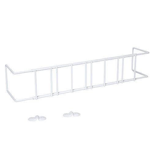 Sauvic &nbsp &ndash &nbsp Support fenêtre extensible 70&nbsp x 15&nbsp x 15&nbsp cm couleur blanc - 03512