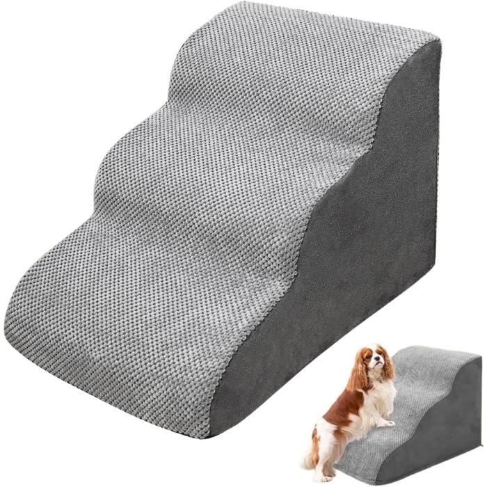 Rampe Pour Chien IPetba - Escalier Pliable Réglable 53 Cm Pour Canapé Et Lit, Petits Chiens, Antidérapante