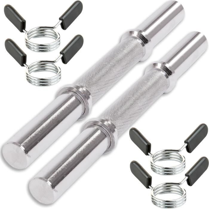 Écrous à Verrouillage Rotatif Pour Barre D'haltères - 2.2 Cm, Lot De 4 Pièces