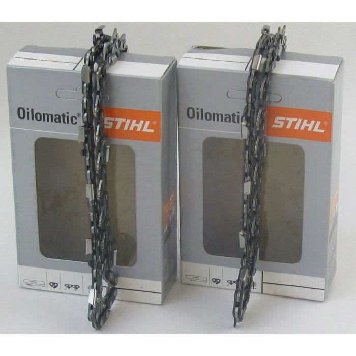 Chaîne de tronçonneuse STIHL Picco Micro Mini 3 35 cm 38'P 1 1 mm 2 pièces