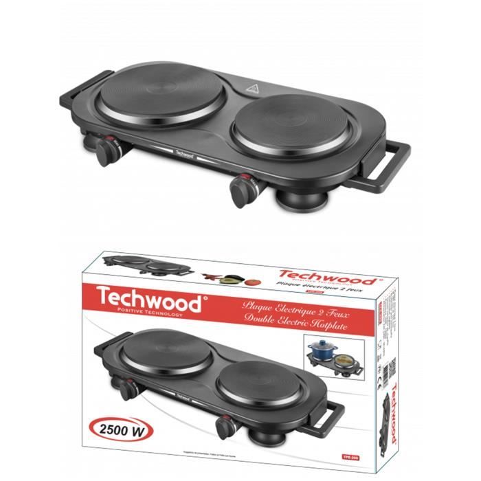 Techwood Double plaque chauffante - vue 5