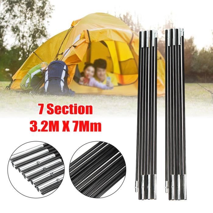 kit de remplacement arceaux de tente poteaux barre en fibre verre tente double accessoires pour camping randonnee exterieurs cdiscount sport