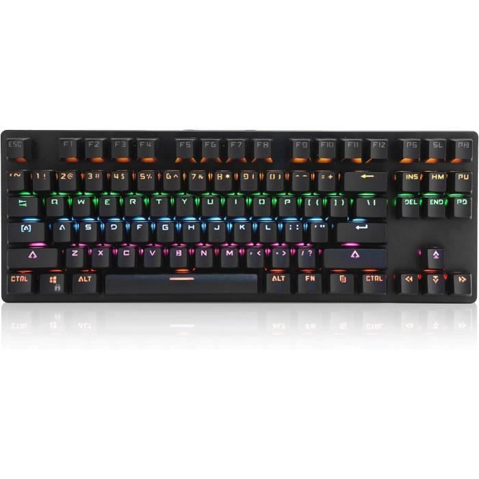 Étui Pour Clavier Mécanique TKL 87 Touches - Coque Rigide, Compatible Razer, Keychron, Etc.