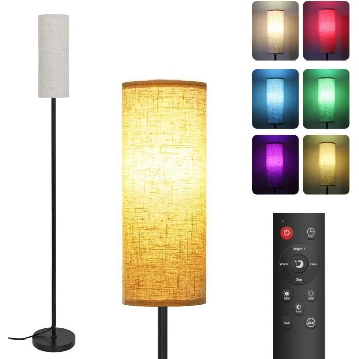 Lampadaire 3 Bras Boho En Rotin - Rayofly | Variateur Intégré, Hauteur 165cm - Salon, Chambre