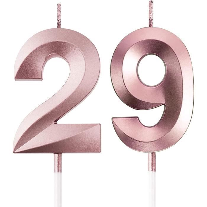 Bougies Chiffre 50 Anniversaire - Pack 5 Et 0 | Décoration Anniversaire 50 Ans Mariage