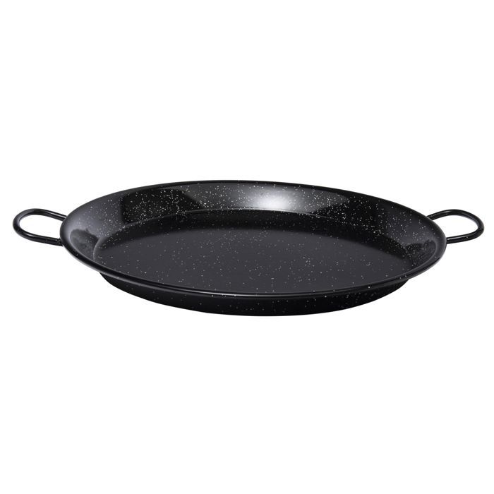 Plat à paella en métal émaillé Ø 50 cm