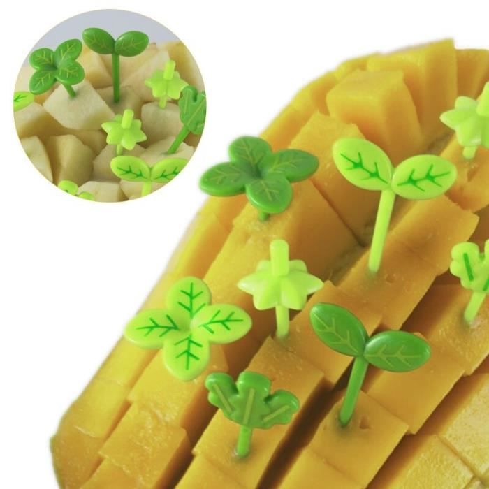 Fourchette à uits en plastique pour enfants, mini oeil
