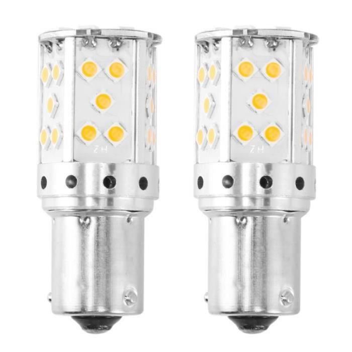 10 X AMPOULE blanche HQRP BA15s SMD DEL 1141 1156 VR lumière intérieure
