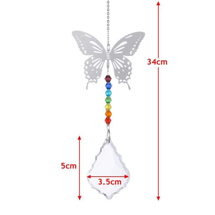 6 Stück DIY Sonnenblumen Windspiel Aus Kristall - 5D Diamant Malerei Set Mit Anhänger Für Garten & Deko