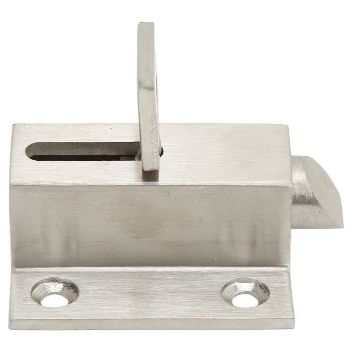 Serrure de porte en acier inoxydable antirouille TBEST - Loquet de verrouillage de porte