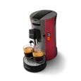 Machine à café à dosettes PHILIPS Senseo Select CSA240/91 - Rouge-1