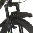TIP - Vélo de montagne 21 vitesses Roues de 26 pouces 42 cm Noir - YOSOO - DX007437-1
