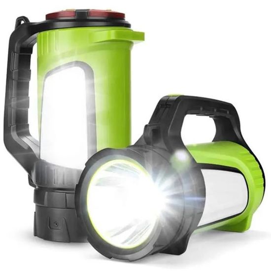 Lampe torche LED rechargeable avec fonction batterie externe