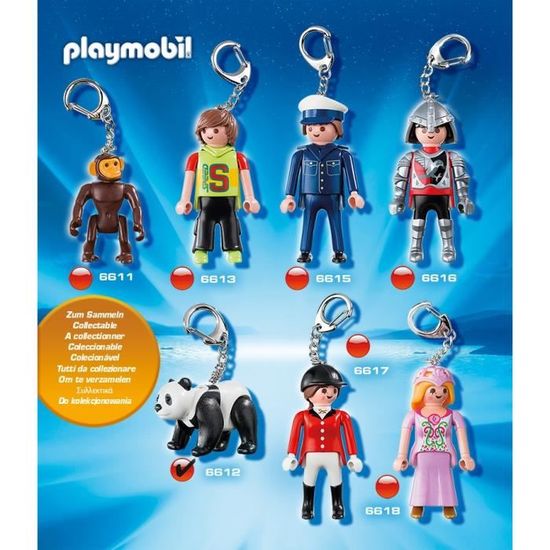 Playmobil 6612 Porte Cles Panda Panda Cdiscount Bagagerie Maroquinerie