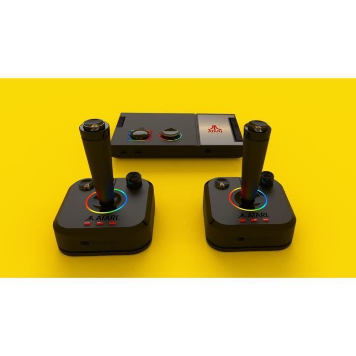 My Arcade – Manette Sans Fil Atari Pour Gamestation Go & Mega – Pagaie, Trackball, Rechargeable – Officiel