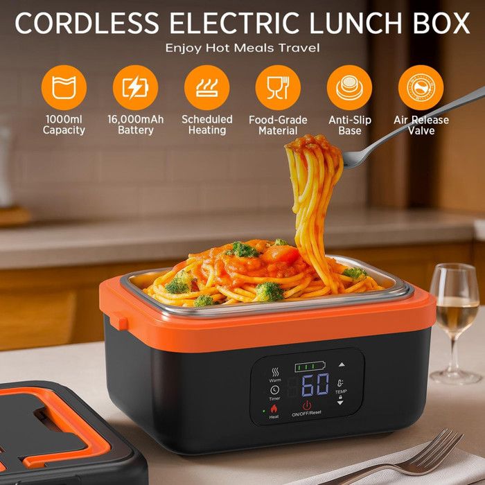 Gamelle Chauffante Électrique Sans Fil Lunchbox Gamelle Chauffante — free download