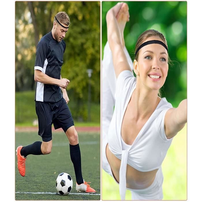 Pièces Bandes de Sport Élastiques Antidérapantes Bandeaux de