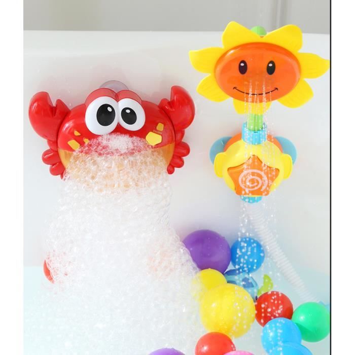 Jouet de Bain Bulle Crabe - Baignoire Jouet Cascade Station d'eau - Jouet  De Douche pour Bébé et Enfants Cadeau - Cdiscount Puériculture & Eveil bébé