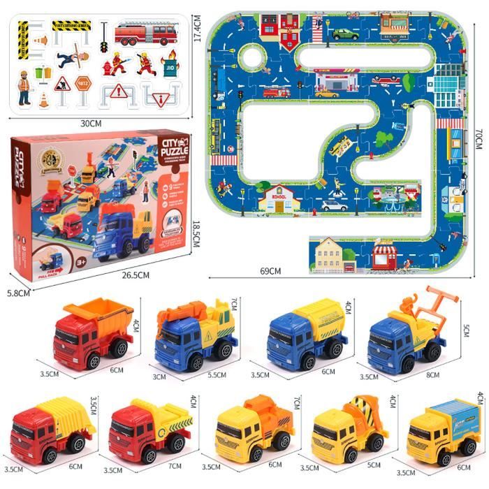 Qaba Ensemble De Jouets Pour Moteur De Camion Pour Enfants, Ensembl... - Brick