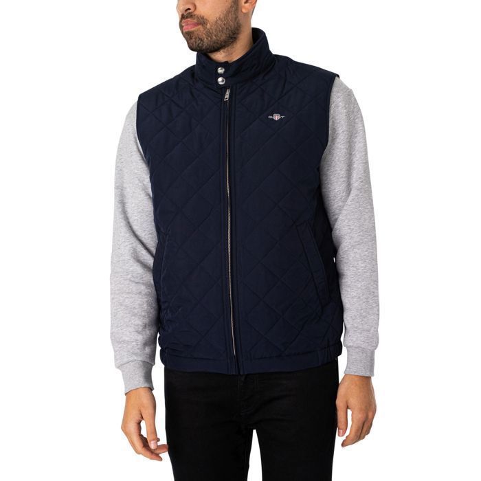 Doudoune sans manches Gant Quilted Windcheater evening blue L