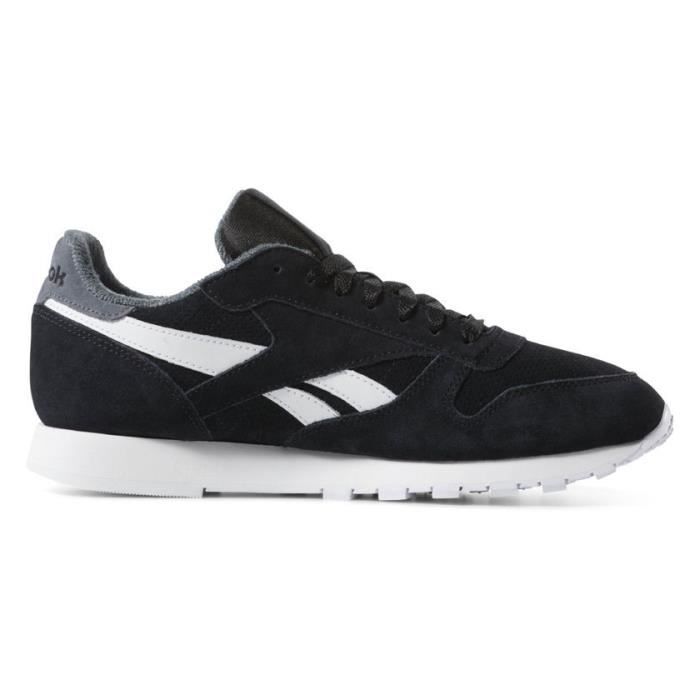 Basket Reebok CLASSIC LEATHER Ref. CN7107 Noir Cdiscount Chaussures