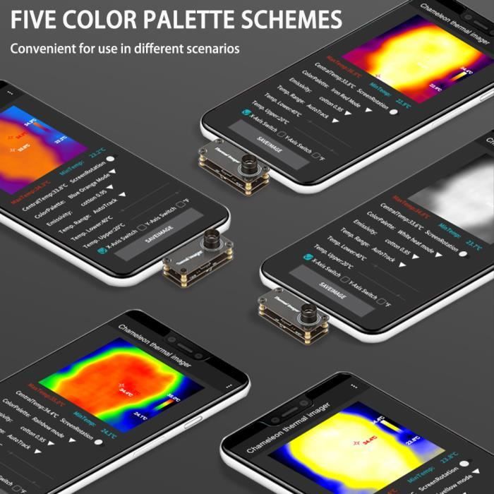 Caméra Thermique Infrarouge pour TypeC Téléphone Android, 20℃1000 — free download