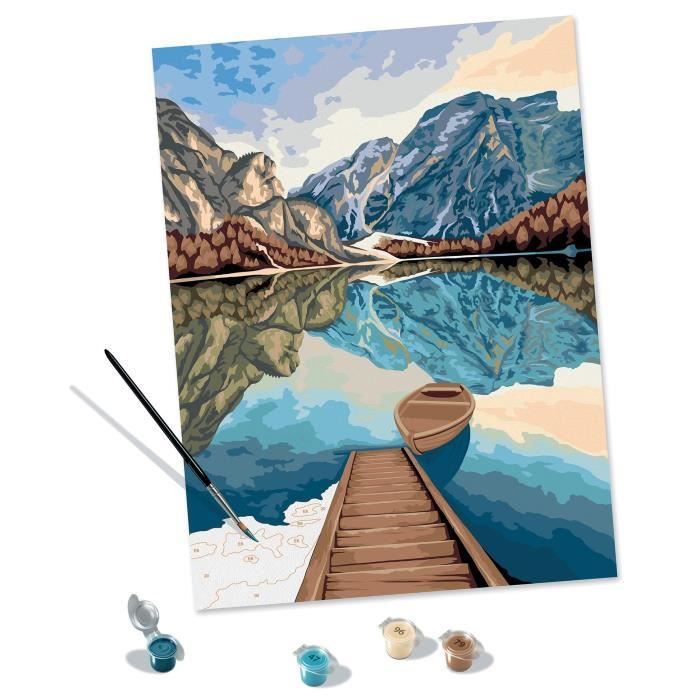 Ravensburger – CreArt 24x30 cm– by The River – Loisir créatif – Peinture par numéros – Adulte – Activité détente et créative – Dès 12 Ans – 23641 – Version française Ravensburger – CreArt 24x30 cm– by The River – Loisir créatif – Peinture par numéros – Adulte – Activité détente et créative – Dès 12 Ans – 23641 – Version française