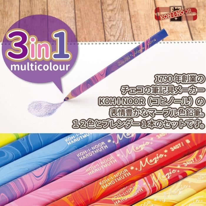 Buy Koh-i-noor 3800 Artists-crayons De Couleur Blanc Titane (lot De 12) At Affordable Prices