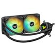 TUF Gaming LC 240 ARGB, refroidisseur liquide de CPU tout-en-un doté de Aura Sync et de deux ventilateurs de radiateur ARGB 120 mm-2